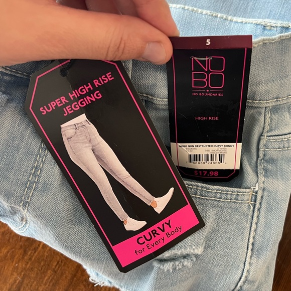 NOBO non destructed curvy skinny jeggings - Picture 4 of 5